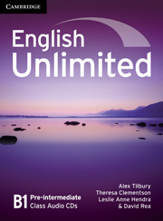 Диски English Unlimited Pre-intermediate Class Audio CDs (3) Диски English Unlimited Pre-intermediate Class Audio CDs (3)